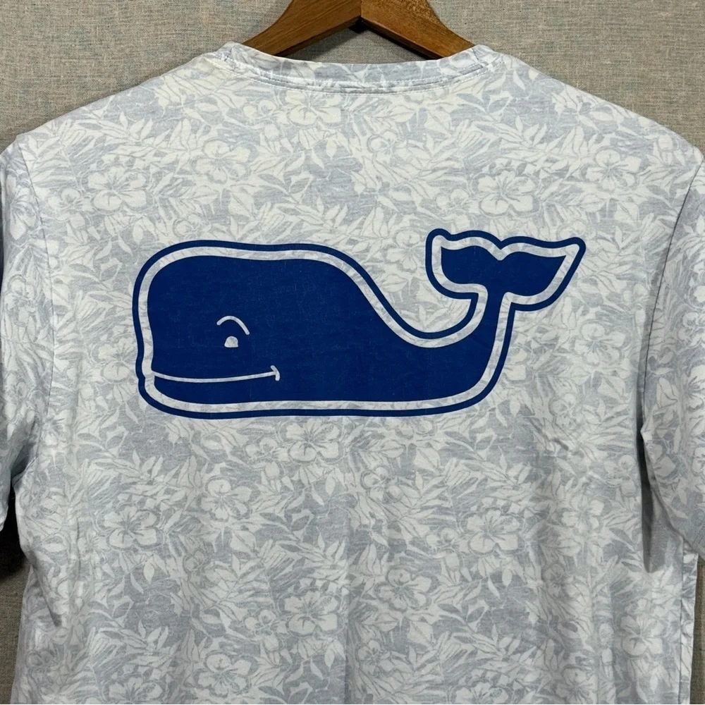 Vineyard Vines Short Sleeve Tee Hawaiian Print Small - Picture 7 of 8